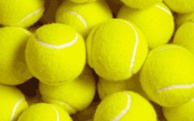 Nieuwe tennisballen voor ballenkanon en toss