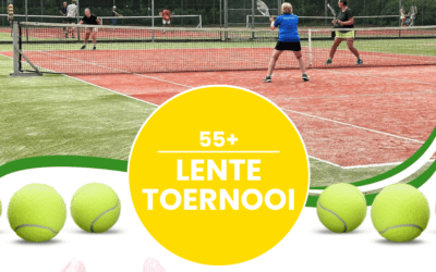 55+ Lentetoernooi – inschrijven mogelijk!