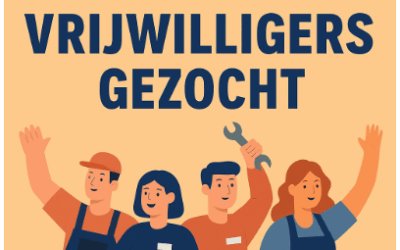 Vrijwilligers gezocht voor onze club!