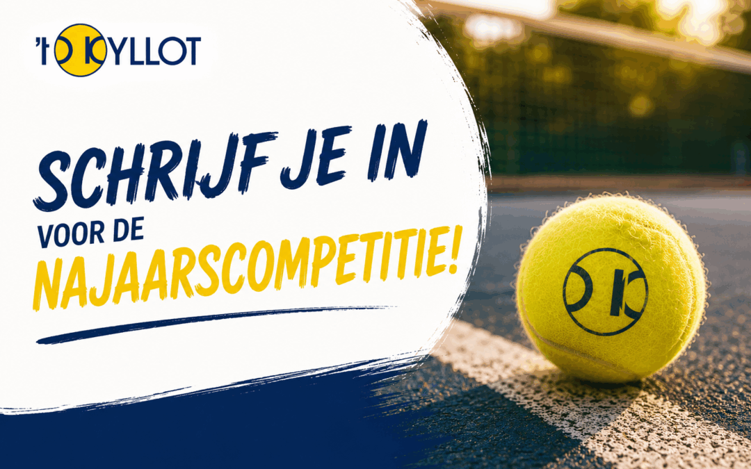 Inschrijven najaarscompetitie KNLTB 2026 weer mogelijk!